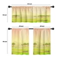 thumbnail image 4 of LALILO Kitchen Curtains and Valances Set of 3 36" Landscape Window Treatment Tiers for Window Decor, 4 of 5