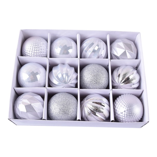 12Pcs Christmas Balls Baubles Party Xmas Tree Decorations Hanging Ornament Decor