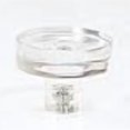 thumbnail image 3 of Lucite Bouton Rond 1-1/2 Pouces Diamètre - Poignée de Meuble en Acrylique Transparent (1), 3 of 4