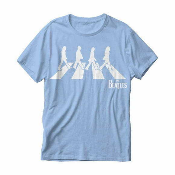 Playera The Beatles para Hombre Azul Talla CH