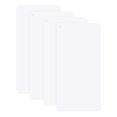 thumbnail image 1 of Uxcell Paquete de 4 Señales Metálicas Blancas en Blanco 3.94x7.87 Pulgadas Placas de Aluminio para Sublimación Señales en Blanco para Manualidades/Jardín/Exteriores Grosor de 0.03 Pulgadas, 1 of 7