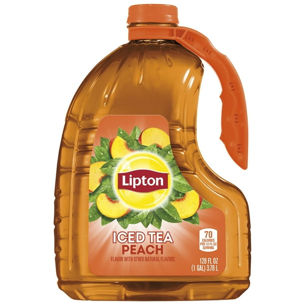 Lipton Peach Iced Tea, 128 oz