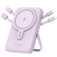 thumbnail image 1 of Cargador portátil inalámbrico TXQX de 10000 mAh con cables integrados, 1 of 7