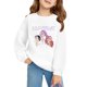 thumbnail image 1 of Moonsky Sudadera de cuello redondo Pop De-on - Sudadera de manga larga con estampado del cantante HUNTR/X - Sudadera de cuello redondo y manga larga para hombre y mujer Blanco 130, 1 of 4
