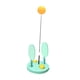 thumbnail image 2 of Pong Balls Paddles Set, Equipo de eje suave elástico, adultos y niños jugando al aire libre en interiores, entrenamiento de tenis de mesa juego pong verde, 2 of 8