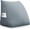 Grey, variant on Bed Wedge Reading Pillow, Adjustable Reading Throw Cushion Triangular Pillow Wedge Couch Pillow for Lumbar Neck Back Support Pillow with Removable Linen Cover