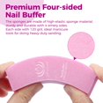 thumbnail image 3 of Nail Files and Buffers - Capularsh 16Pack Professional Manicure Tools Kit, 10Pcs 100/180 Grit Double Sided Nail Files for Acrylic Dip Nails, 6Pcs Four Sided 120 Grit Nail Buffer Block for Home Salon, 3 of 3