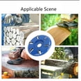 thumbnail image 4 of Wood Carving Disc, 6-Teeth Woodworking Tool, Wear Resistance For Polishing Softwood Arc Blade, 4 of 8