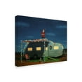 thumbnail image 2 of Trademark Fine Art 'Trailer House Christmas' Canvas Art by James W. Johnson, 2 of 3