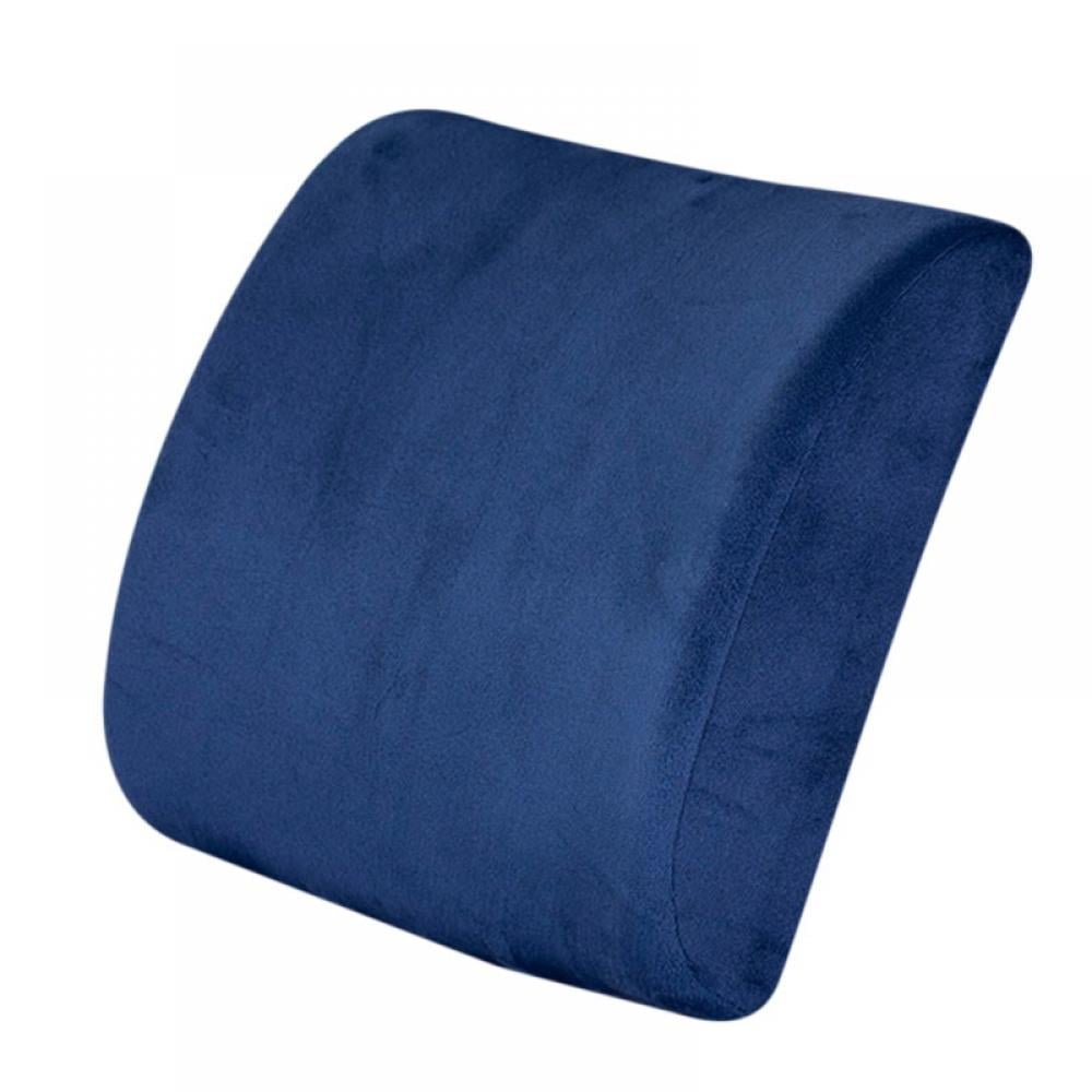 Lumbar Support Pillow for Office Desk Chair Memory Foam Back Cushion