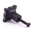 thumbnail image 6 of Flower Kitchen Cabinet Hardware Iron Kitchen Cabinet Knob Black|Renovators Supply, 6 of 8