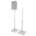 thumbnail image 2 of ProX X-POLARIS-WH X2 Set of Speaker Stands with Carry Bag in White, 2 of 5