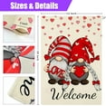 thumbnail image 5 of Valentines Day Garden Flag Double Sided, Love Gnomes Valentine’s Day Garden Flag Yard Flag for Outdoor Decoration 12x18 Inch, 5 of 6