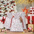 thumbnail image 6 of Pofeuu Rabbit Eating Print Burlap Bags with Drawstrings Drawstring Gift Bags Pouch Bag for Thankgiving Birthday Party Gift Wrapping Treats and Party Favors-Medium, 6 of 9