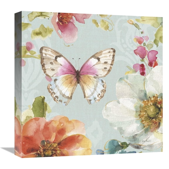 Global Gallery's 'Colorful Breeze V' By Lisa Audit Stretched Canvas Wall Art