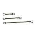 thumbnail image 3 of 3x Camping Lanyards correas Suministros de guardado de espacio con clips Tendederos de carpa para mochilas de picnic Fishing de viajes al aire libre Verde, 3 of 8