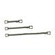 thumbnail image 3 of 3x Camping Lanyards correas Suministros de guardado de espacio con clips Tendederos de carpa para mochilas de picnic Fishing de viajes al aire libre Verde, 3 of 8