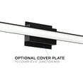 thumbnail image 3 of AFX  Tonya LED Vanity Black, White - 24", 3 of 7
