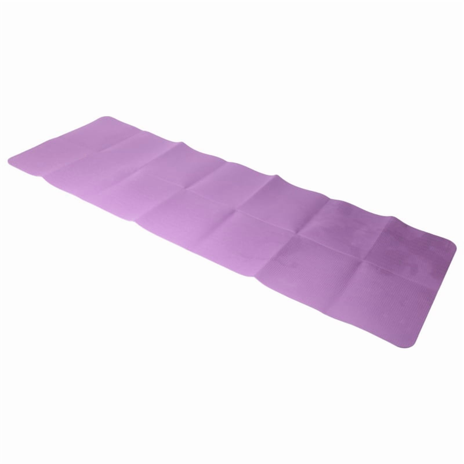 2X Foldable Yoga Mat Folding Travel Fitness Exercise Mat Double Sided Non-Slip for Yoga Pilates & Floor Workouts,2 x Foldable Yoga Mat,