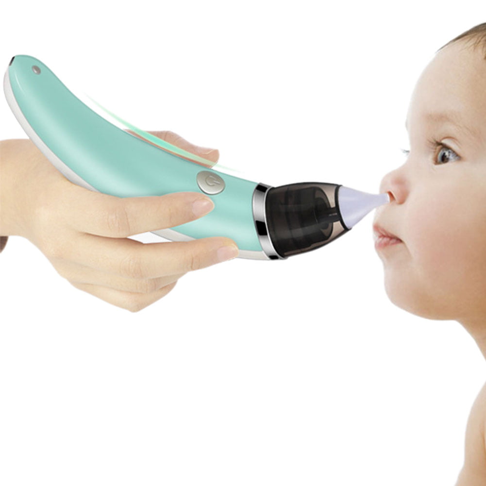 Baby Nasal Aspirator Electric Safe Hygienic Nose Cleaner Snot Sucker Newborns 