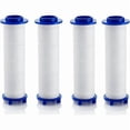 thumbnail image 1 of 4 Pcs PP Cotton Filters, Shower Filter Sedimentation Water Filter Element, Used For Reverse Osmosis, Water Supply Electrode And Particle Filtration（8, 1 of 4