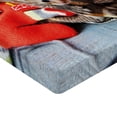 thumbnail image 2 of Ambesonne Cats Fitted Sheet, Kittens Mittens, Twin Size, Multicolor, 2 of 3