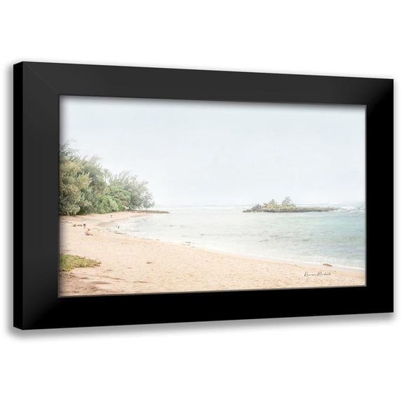 Murdock, Ramona 24x17 Black Modern Framed Museum Art Print Titled - Day at the Beach II