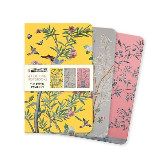 Mini Notebook Collections Royal Pavilion, Brighton Set of 3 Mini Notebooks, (Hardcover)