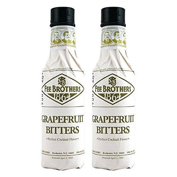 Fee Brothers Grapefruit Cocktail Bitters - 5 oz - 2 Pack