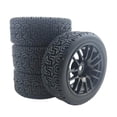 thumbnail image 3 of serony Hex 12mm On Road Tires RC Car Flat Run C Precise for Tamiya Assorted Color Black, 3 of 6