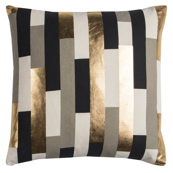 Rizzy Home Rachel Kate Geometric Stripe Decorative Throw Pillow