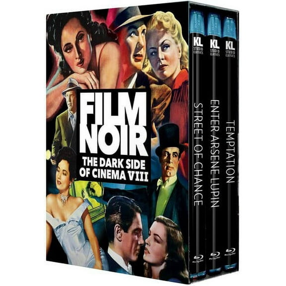 Film Noir: The Dark Side of Cinema VIII (Blu-ray), KL Studio Classics, Mystery & Suspense