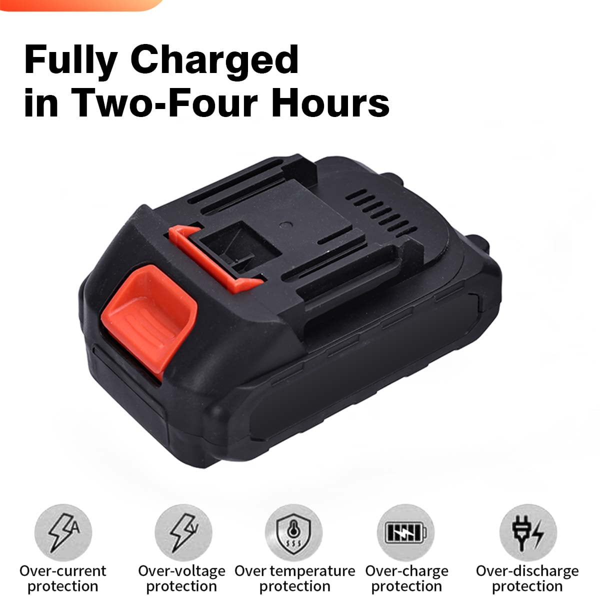 6 inch Mini Chainsaw with 1 Batteries & 1 Chains, Electric Chainsaw for Cutting, Ideal Electric Chainsaw Portable for Gardening, Tree Trimming