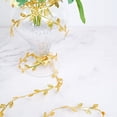thumbnail image 4 of BalsaCircle 67 feet Gold Leaf Ribbon Trim Artificial Vines Craft Leaves, 4 of 8
