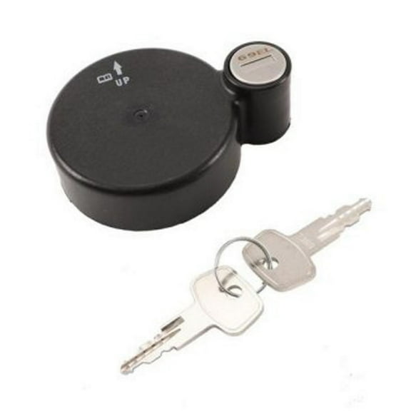 KarParts360 For Chevy Silverado 1500 2019 20 21 22 23 2024 Fuel Tank Fill Locking Cap | Plastic | Regular Type | Black | 0.71 inches / 18 millimeters Depth