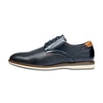 thumbnail image 2 of Zapatos Oxford Casual para Hombre Bruno Marc Azul Marino con Cordones, 2 of 6