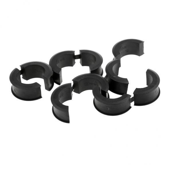 2x 5 Pares de Espaciador Extensor de Conversión de Montaje de Manillar Plástico de Ingeniería 31,8mm a 25,4 / 22,2mm shamjiam Espaciador de manillar de bicicleta