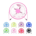 thumbnail image 1 of Ventilador Portátil De Escritorio USB Pequeño Metal 14cm Mini Ventilador Silencioso Con Aspas Metálicas Ideal Oficina Hogar Laptops Enfriador Compacto Potente Bajo Consumo, 1 of 7