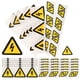 thumbnail image 5 of 24 pegatinas de advertencia, etiquetas adhesivas, pegatinas de advertencia de peligro de descargas eléctricas, 5 of 5