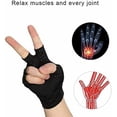 thumbnail image 3 of Chargenyang Gants de Compression pour Arthrite Gants Sans Doigts Magnétiques Thérapeutique Anti-Arthrite, 3 of 7