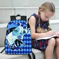 thumbnail image 3 of Vlemua Cookie Run: Kingdom Backpack, Welcome Back to School Gifts, 16" Cookie Run: Kingdom Lightweight Backpack for Game Fans, Graduation Gifts for Students and Fans, 3 of 8