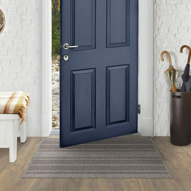 2 ft x 3 ft Olin Grey Mat