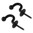 thumbnail image 1 of 2pcs Curtain Tiebacks Wall Hooks Decorative Holdbacks Exquisite Holder for Window Draperies Curtains Drape, 1 of 4