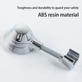 thumbnail image 2 of Holder Shower Head Suction Cup Wall Mounted Bracket Simple Universal Drilling Rack Dismountable Long-Lasting Universal Porcelain White, 2 of 9
