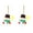 F, variant on BingTong Felt Christmas Ornaments For Christmas Tree, Soft 3D Fabric Candy Cane Xmas Tree Ornament, Santa Claus Stocking Snowman Felt Ornaments For Home Wall Party Decorations F