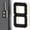 H, variant on 6.7 Inch Solar Lighted House Numbers for Outside, Light Up Waterproof LED Address Numbers Signs for Houses, Large Personalized Illuminated Exterior Modern House Numbers Light (3-Black, 6.7 IN)