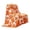 Orange-1, variant on Halloween Throw Blanket,Halloween Orange White Check Knitted Pumpkin Printed Fabric Anti Pilling Tight Hem Edging,Foldable Warm Lap Cover For Sofa Bed Reading Nook Autumn Decor