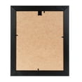 thumbnail image 2 of Rustic Wooden Picture Frame 11x14 - Natural Solid Eco Distressed Wood for Wall Hanging Photo Frame - Black Charcoal, 2 of 5