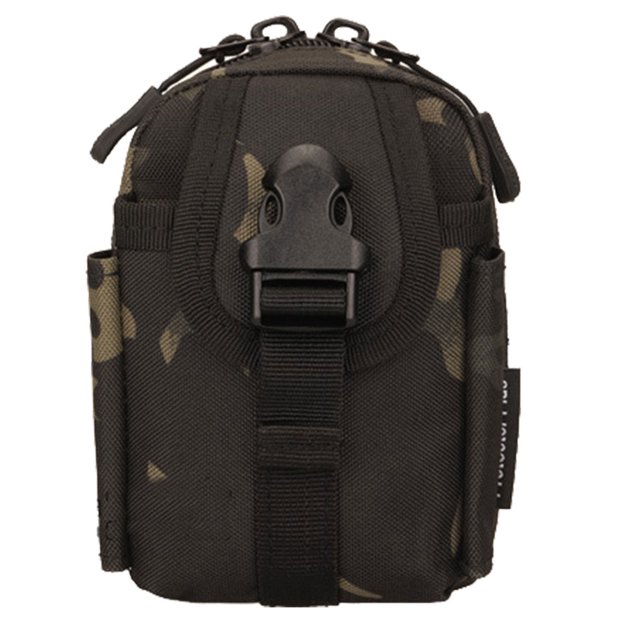 Eigraketly Bolsa de accesorios para exteriores, bolso de nailon con hebilla de varios bolsillos, equipo de viaje, portalápices, riñonera, Kit de Camping y Escalada camuflaje negro Eigraketly OD024217-03