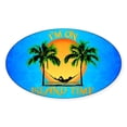 thumbnail image 1 of CafePress - Island Time Sticker - Sticker (Oval), 1 of 1